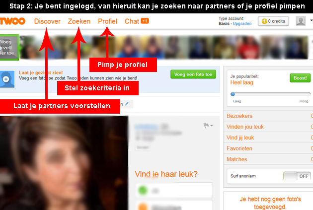twoo dating aanmeden