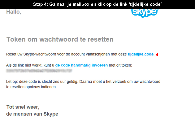skype wachtwoord vergeten 4