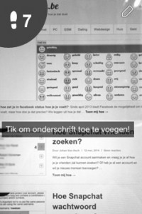 snapchat effect zwartwit