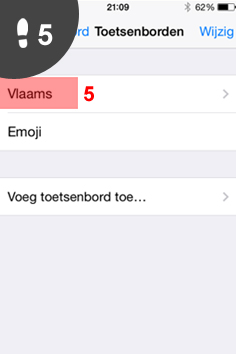 iPhone van Qwerty naar Azerty toetsenbord?