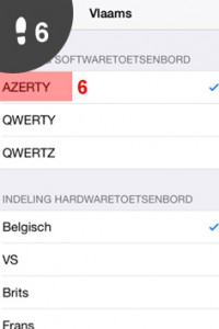 iphone qwerty naar azerty 6