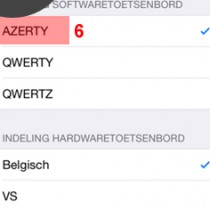 iphone qwerty naar azerty 6