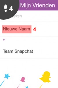 snapchat naam wijzigen 4