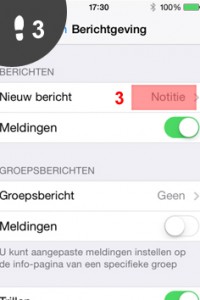 whatsapp beltoon veranderen 3