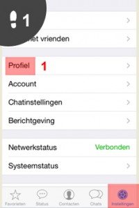 whatsapp naam veranderen 1