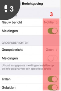 whatsapp uitzetten 3