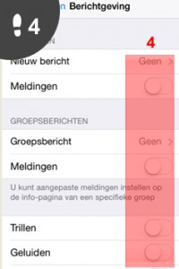 whatsapp uitzetten 4