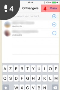 whatsapp zendlijsten 4