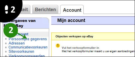 ebay wachtwoord veranderen 2