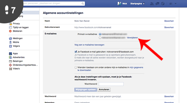 speling schermutseling Entertainment Hoe je emailadres van Facebook wijzigen? - Hoedoen.be