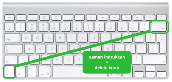 delete-knop-mac