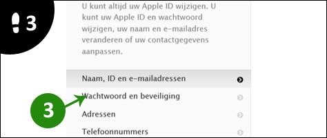 apple id wachtwoord veranderen 3