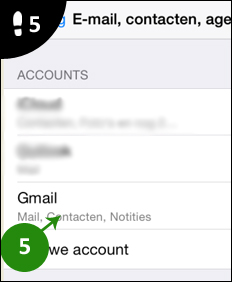 iphone gmail instellen 5