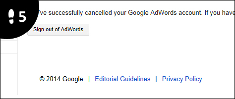 google adwords verwijderen 5