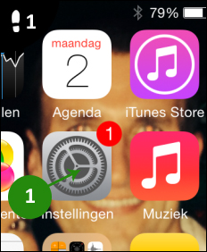 Alle contacten wissen iphone