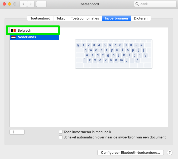 Hoe QWERTY naar AZERTY op - Hoedoen.be