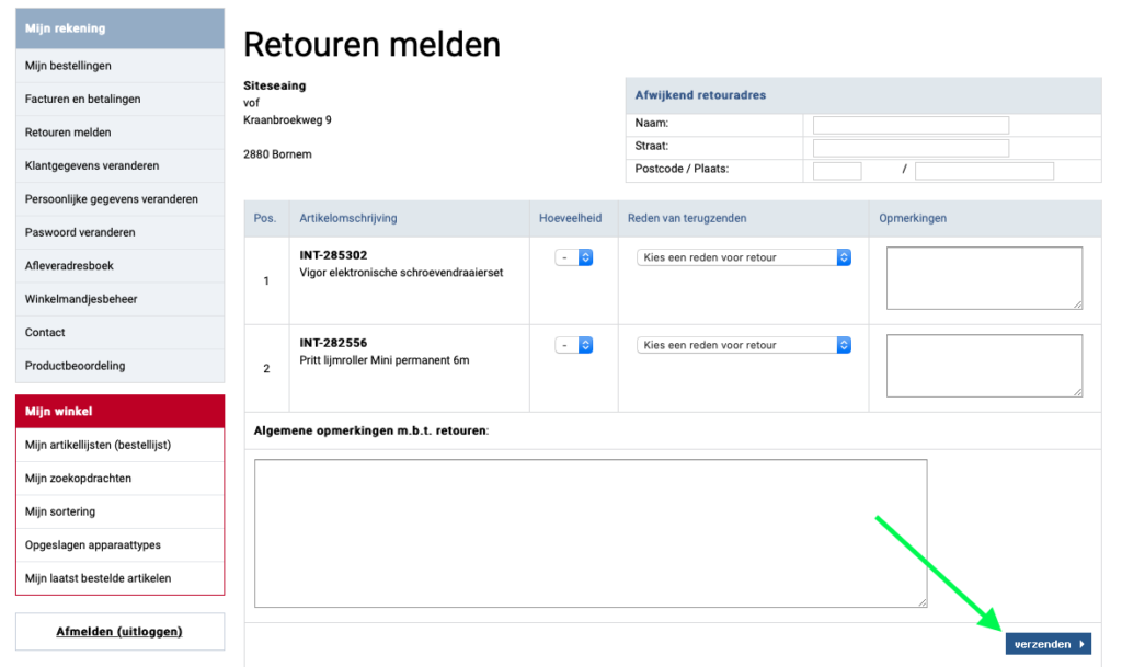 park Verwarren vloek Hoe een bestelling van OTTO Office retourneren? Hoedoen.be