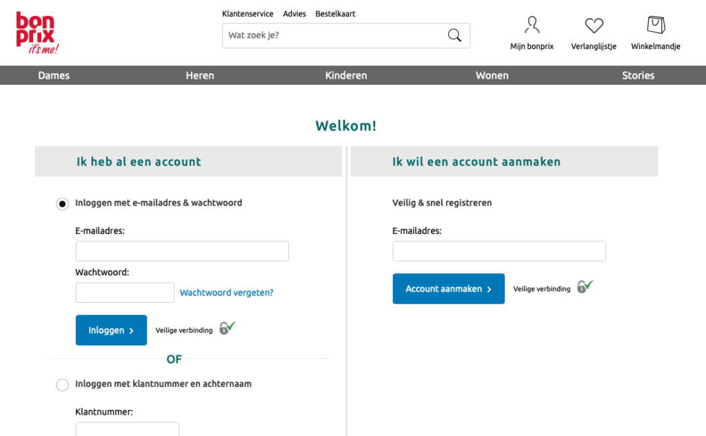 Voldoen Bijlage Humoristisch Hoe inloggen op mijn bonprix account? - Hoedoen.be